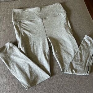 Gray Free People High-Waisted Leggings